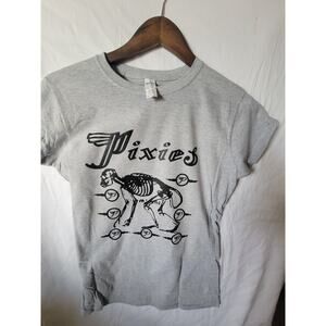 Pixies  band  t shirt size Ladies  xl sport gray